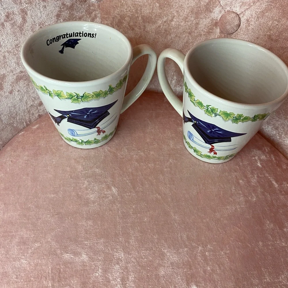 Graduation mugs set of 2 👩‍🎓 👨‍🎓 🧑‍🎓